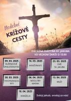 Pozývame vás k spoločnej modlitbe pobožnosti Krížovej cesty v Diecéznej svätyni sv. Jakuba vo Veľkom Šariši.