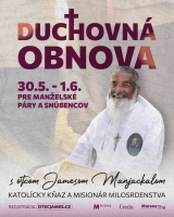 Duchovná obnova s pátrom Jamesonom Majackalom