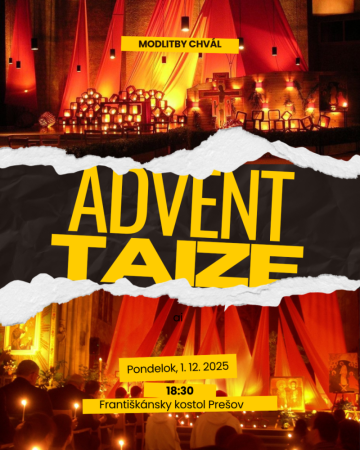 Ponuka duchovných podujatí u bratov Františkánov