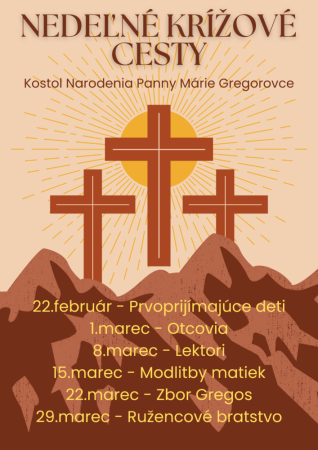 Krížové cesty v Gregorovciach