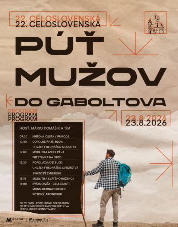 Púť mužov 2026